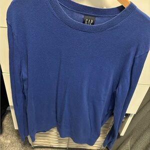 GAP Indigo Knit Pullover